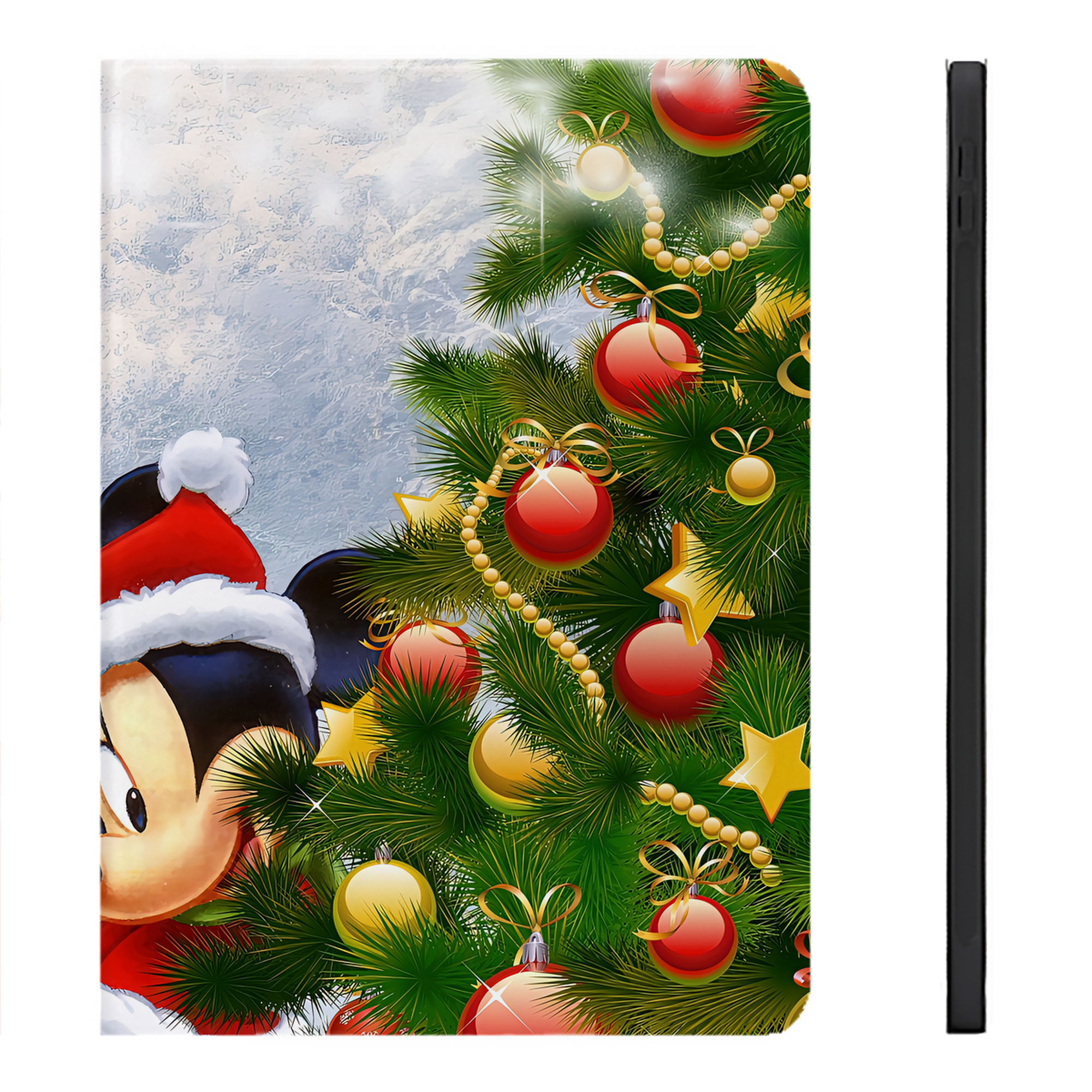 （画像用） ミッキーマウス Mickey Mouse IPadケース ペンホルダー付き ブックスタイルデザイン